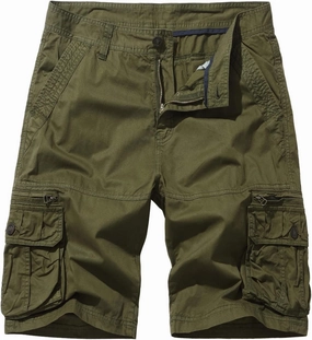 Mens Casual Shorts 7 Inch Inseam Stretch Multi Pocket Cargo Shorts Regular Fit Hiking Athletic Shorts Trendy Clothes