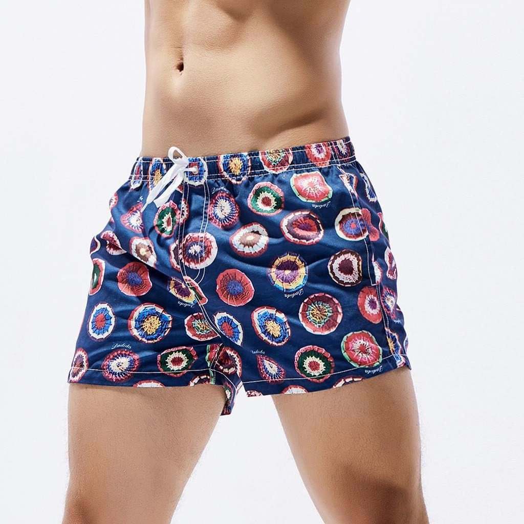 Mens Swim Trunks Trunks with Quick Dry Beach Shorts with Pockets Swim Trunks Men Mens Swim Trunks Summer Cool Quick