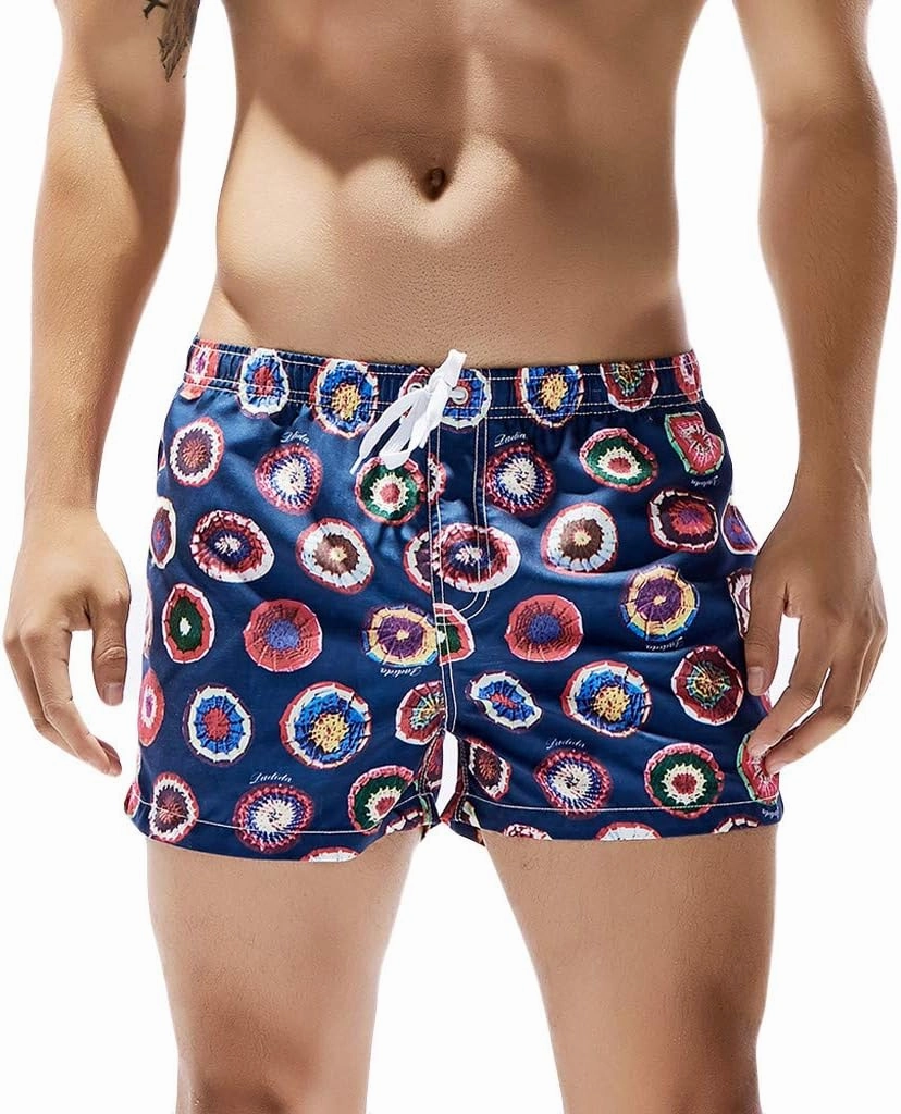 Mens Swim Trunks Trunks with Quick Dry Beach Shorts with Pockets Swim Trunks Men Mens Swim Trunks Summer Cool Quick