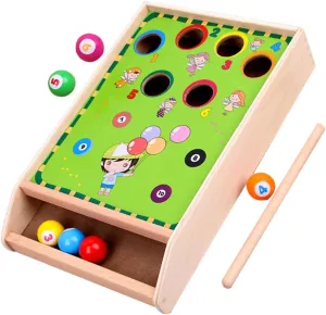 Milisten Billiard for Boys and Girls Boys and Girls Billiards Toys Mini Pool Table Set for Toddlers