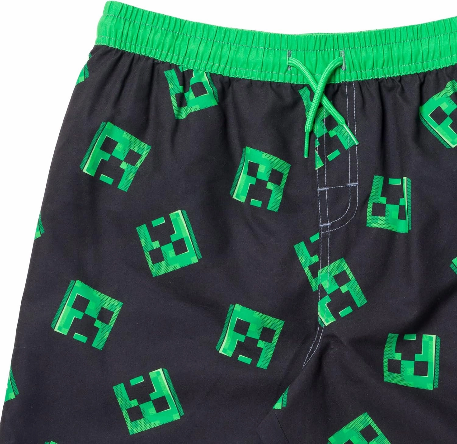 Minecraft UPF 50  Swim Trunks Bathing Suit Toddler to Big Kid Sizes (4T - 18-20)