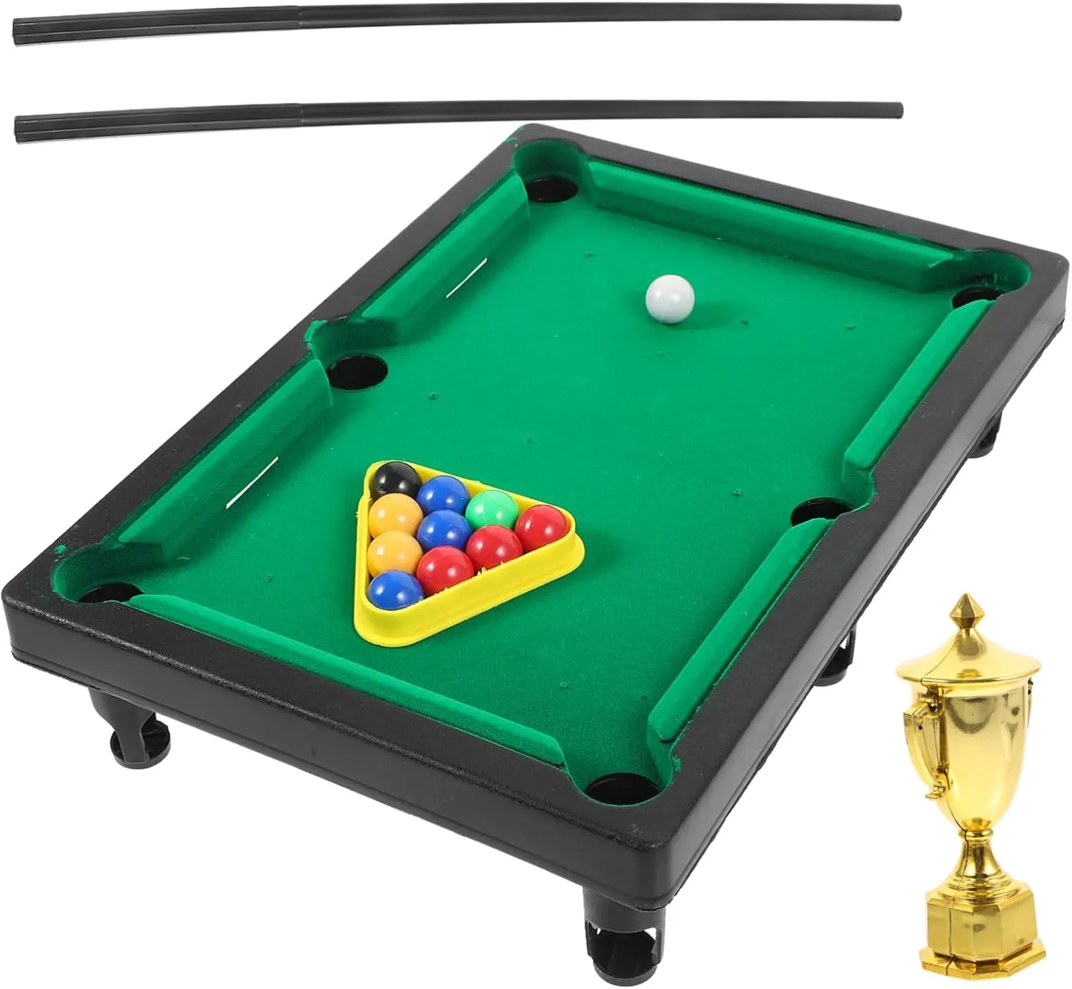 Mini Billiards Table Boys and Girls Billiard Set Pool Games for Boys and Girls Pool Toys Educational Toys