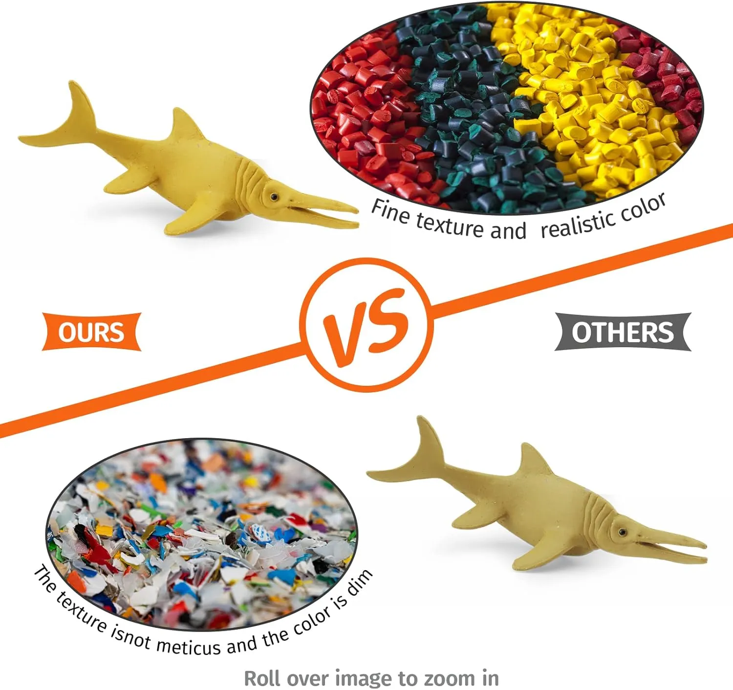 Mini Prehistoric Sea Creatures Toys Ancient Dinosaur Toy Set 2-4 Inch Marine Animal Figures Cake Topper Girls Boys Kids Toddlers Birthday Gift