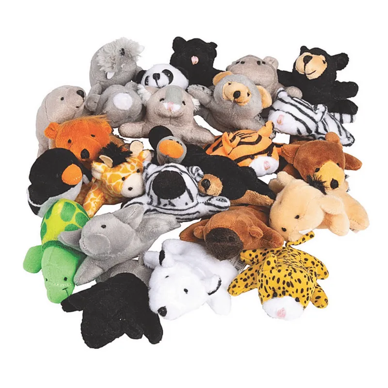 Mini Zoo Stuffed Animals (48/package) $1.01 each