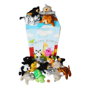 Mini Zoo Stuffed Animals (48/package) $1.01 each