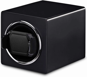 Mini Automatic Watches Winding Box Watch Storage Case Display Holder Organizer Mechanical Watch Shaker Black Gray Battery   AC Power Home Quiet and Well Operated