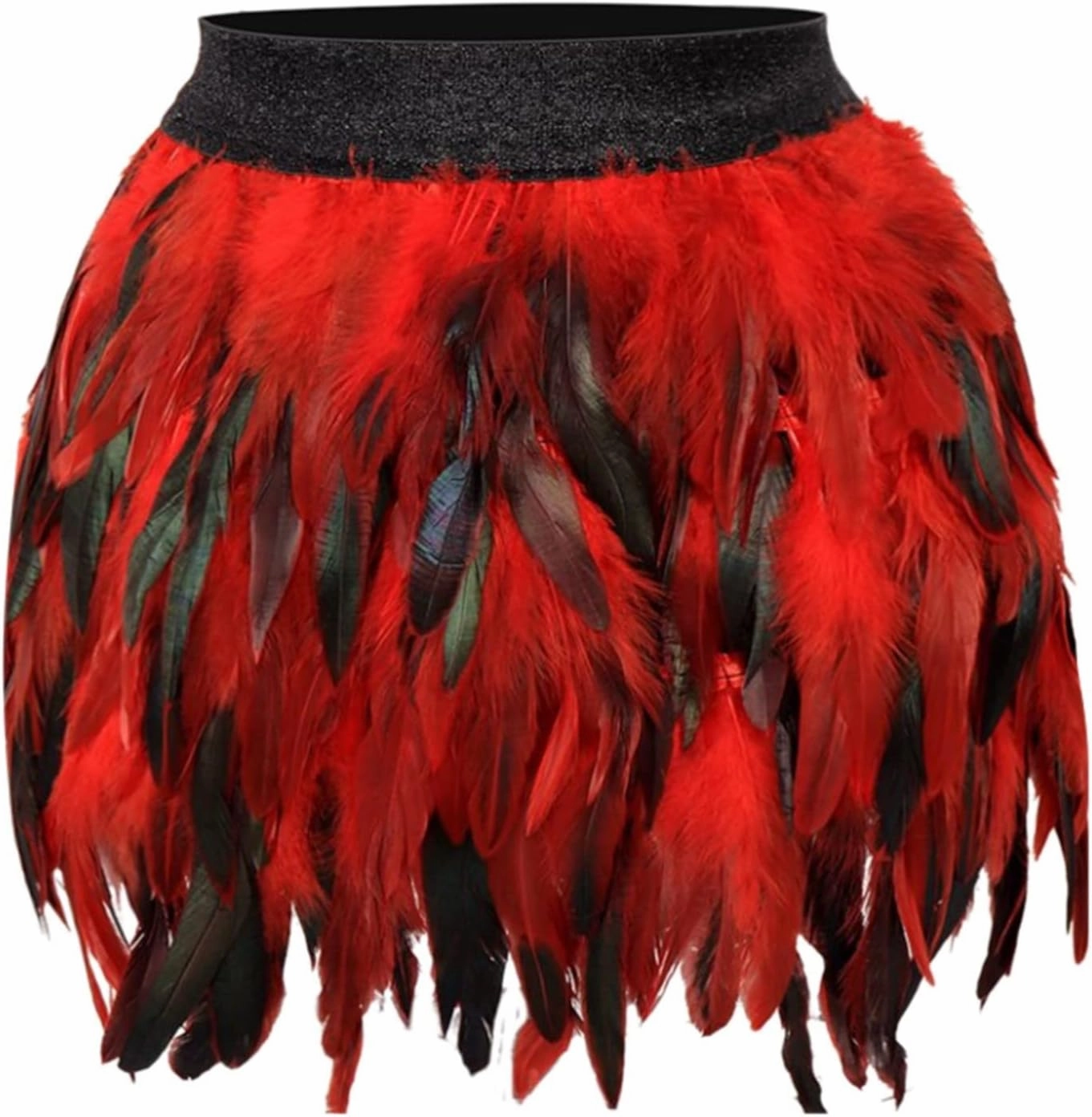 Mini Dancing Skirts Summer Double Layer Cotton Cake Half Skirt Solid Ruffle Elastic Short Dancing Girls Tutu Skirts Women's