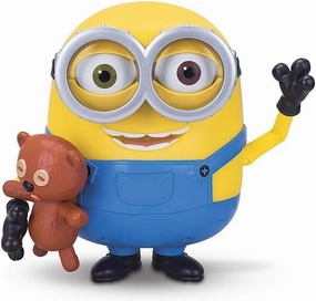 Minions Bob Interacts with Teddy Bear