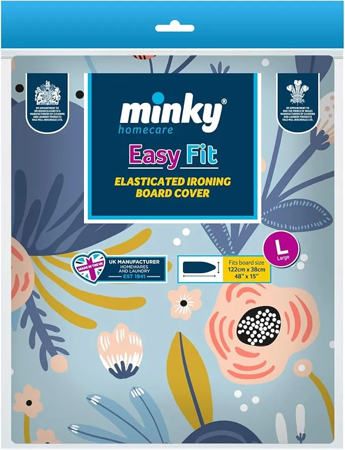 Minky Exclusive Ironing Board Cover - 97cm x 33 cm