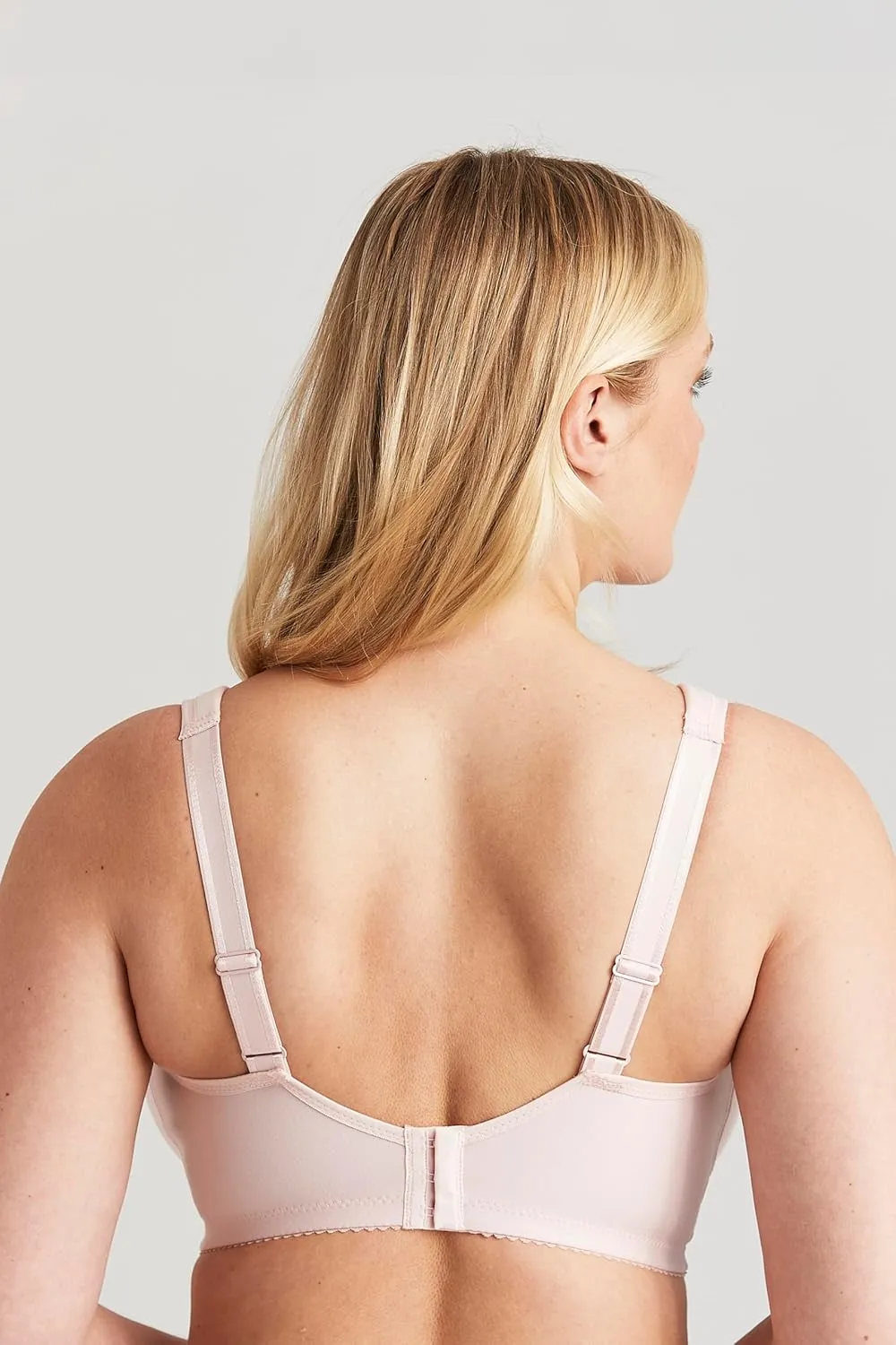 Miss Mary - Broderie Anglaise, Non Wired Bras for Women, Everyday Bras, Comfortable Cotton, Supportive with Full Coverage