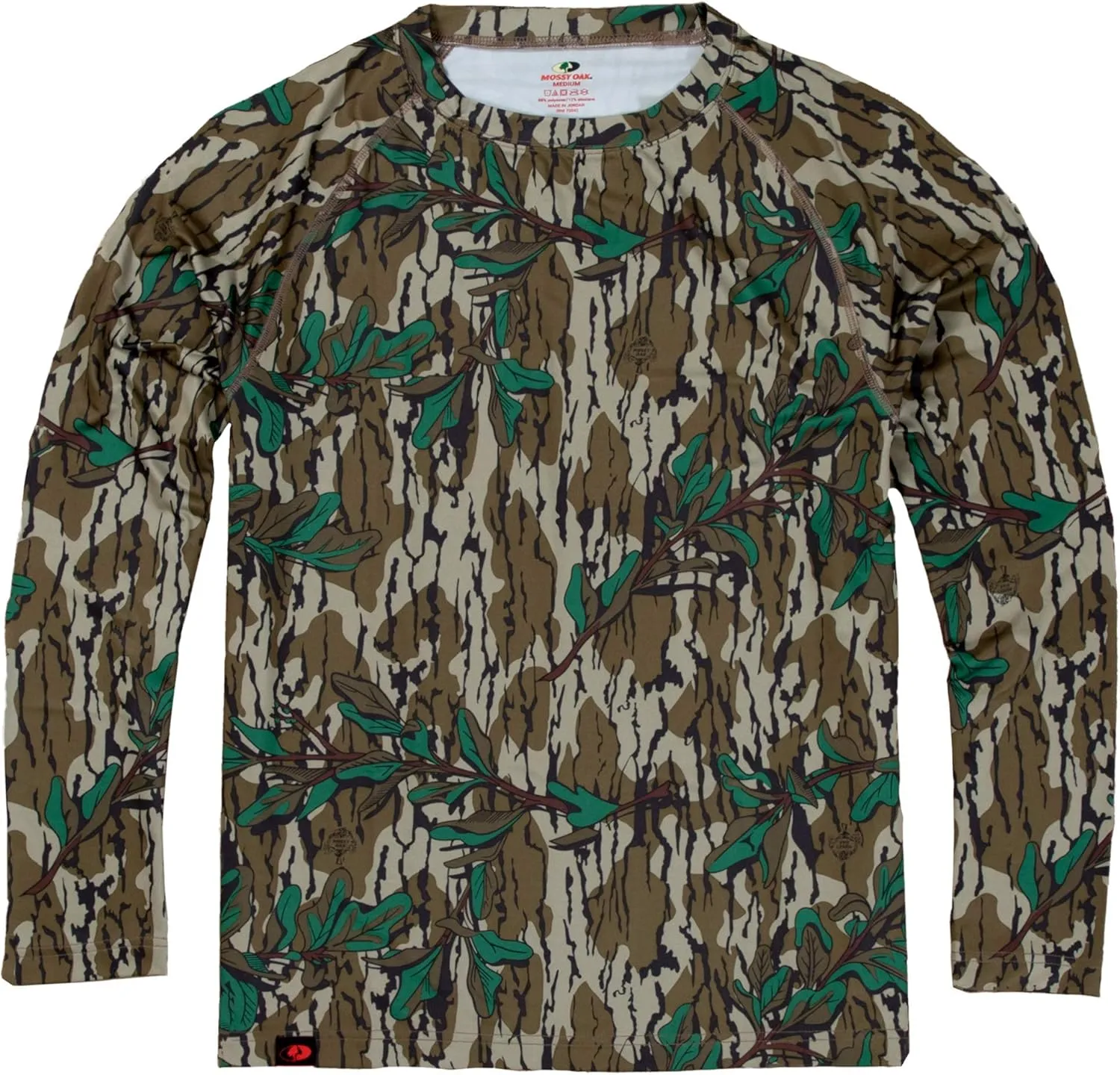 Mossy Oak Men's Hunting Shirt Camo Clothes Long Sleeve