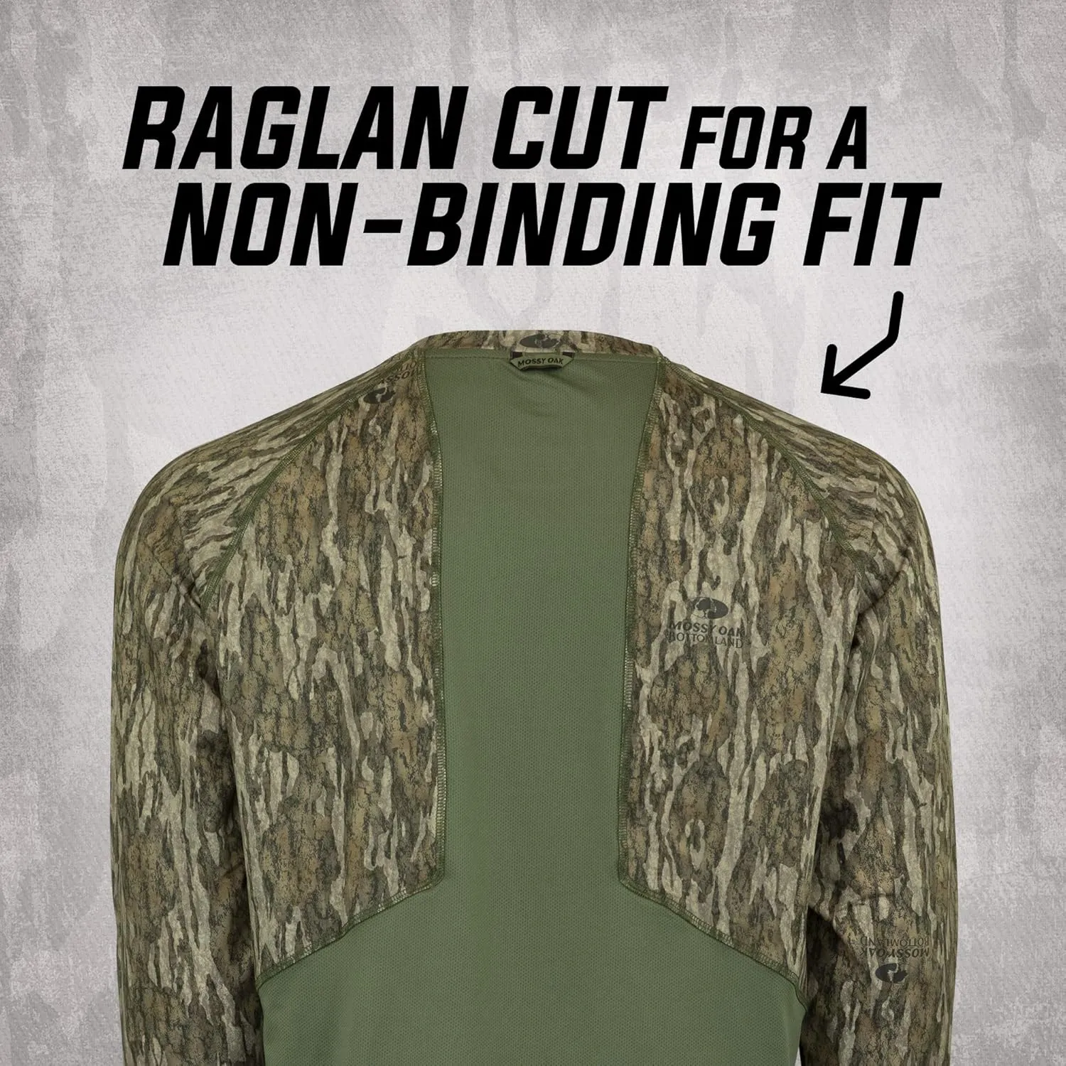 Mossy Oak Men's Lightweight Camo Shirts Hunting