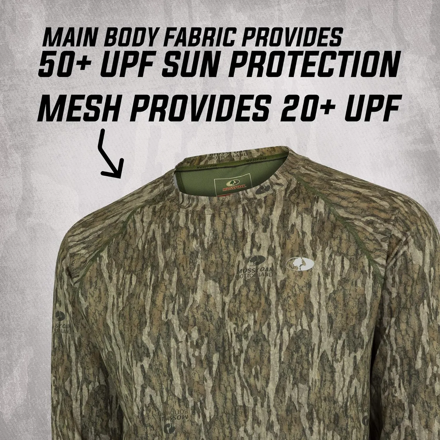 Mossy Oak Men's Lightweight Camo Shirts Hunting