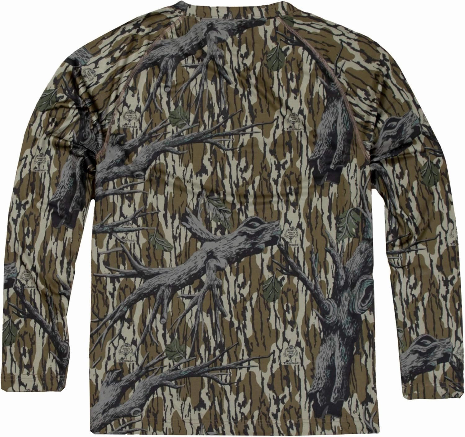 Mossy Oak Camo Hunting Shirts for Men Long Sleeve