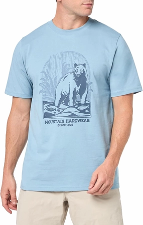Mountain Hardwear Men's Standard Bear Short Sleeve, Element, Medium