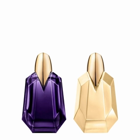 Mugler Alien & Alien Goddess - Women's Fragrance Mini Gift Set - Floral & Woody - Travel Size, 0.2 Fl Oz Each
