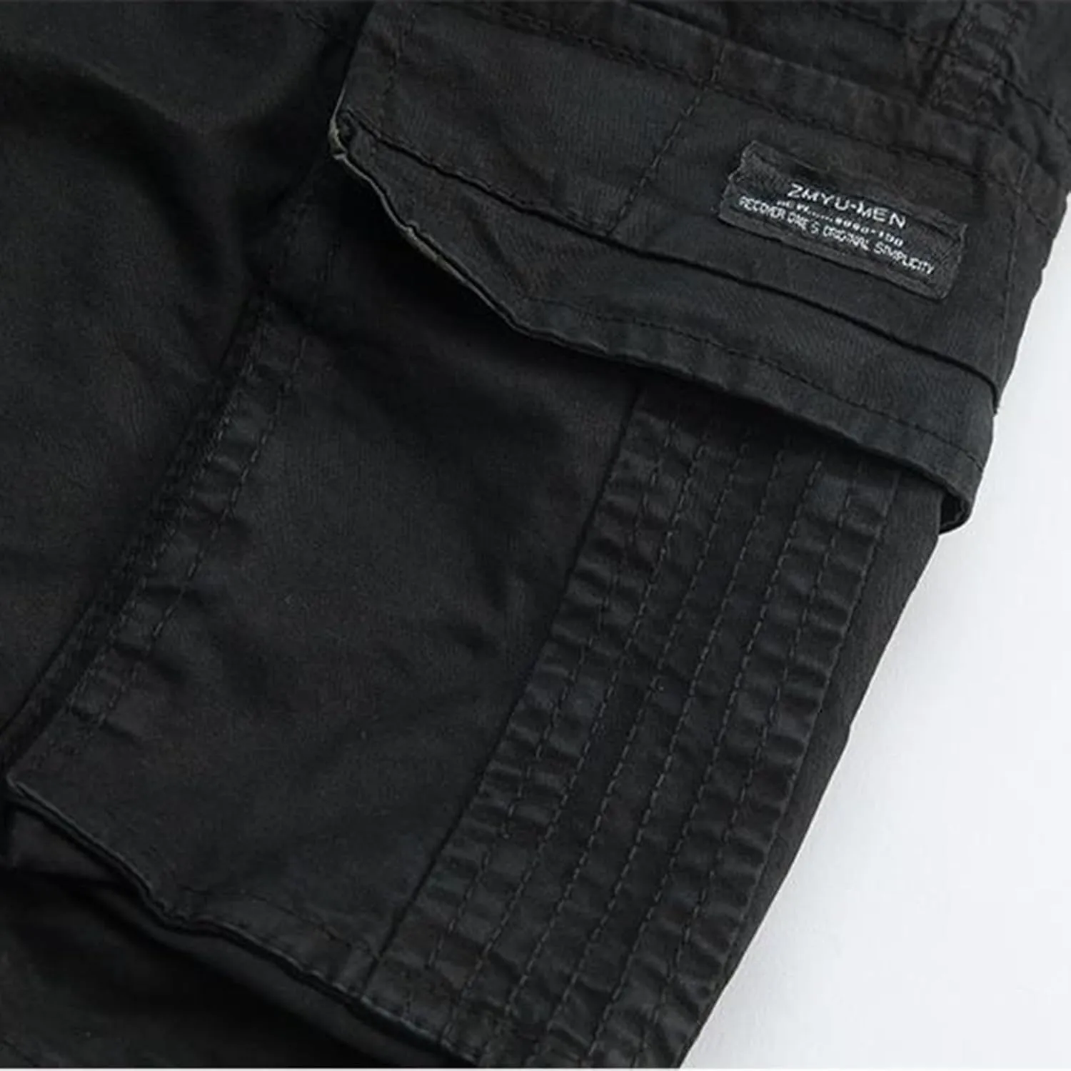 Muscularfit Elastic Waist Baggy Cargo Shorts Men 2024 Trendy Multi Pocket Cotton Shorts Lightweight Sport Workout Gym Shorts