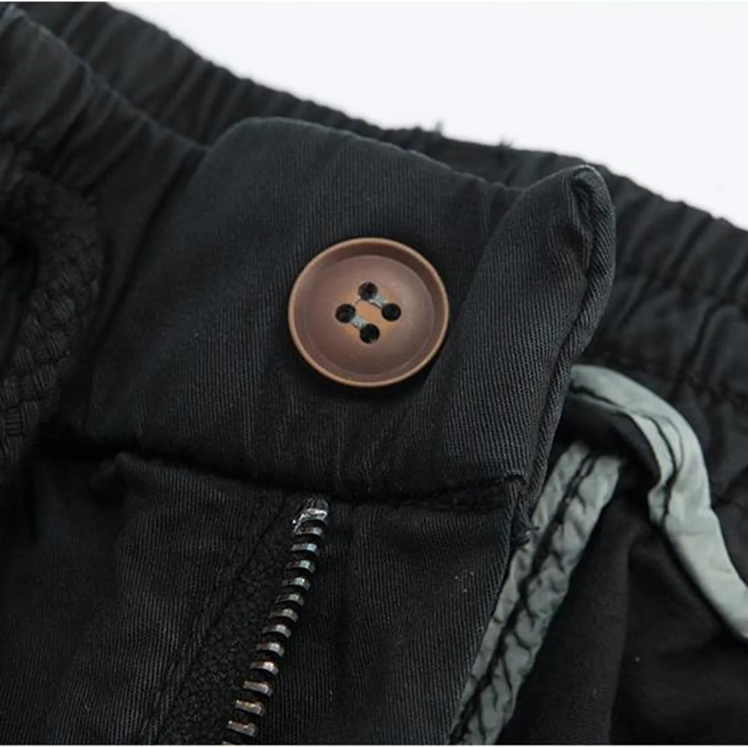 Muscularfit Elastic Waist Baggy Cargo Shorts Men 2024 Trendy Multi Pocket Cotton Shorts Lightweight Sport Workout Gym Shorts