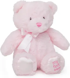 My First Bear Stuffed Animal - Pink Plush Bear 15"