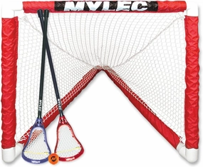 Mylec Mini Lacrosse Goal Set, White