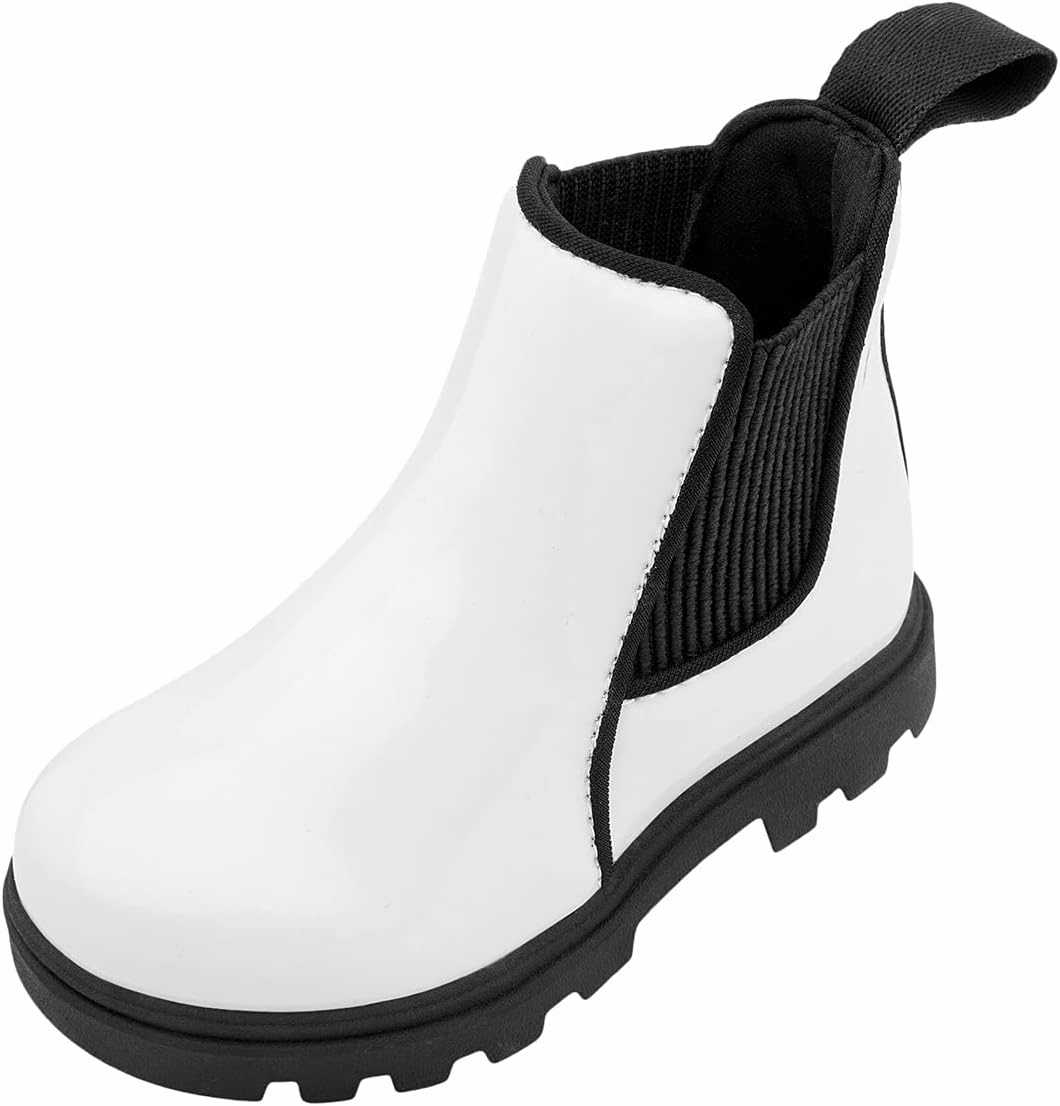 Native Shoes Kids Kensington Treklite Gloss Boots for Toddlers - Textile Lining, Synthetic Upper, and Round Toe Silhouette