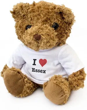 New - I Love Essex - Teddy Bear - Cute and Cuddly - Gift Present Birthday Xmas