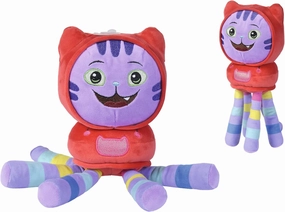 NICOTOY Gabby's Doll House DJ Catnip, 25 cm, Plush, All Ages