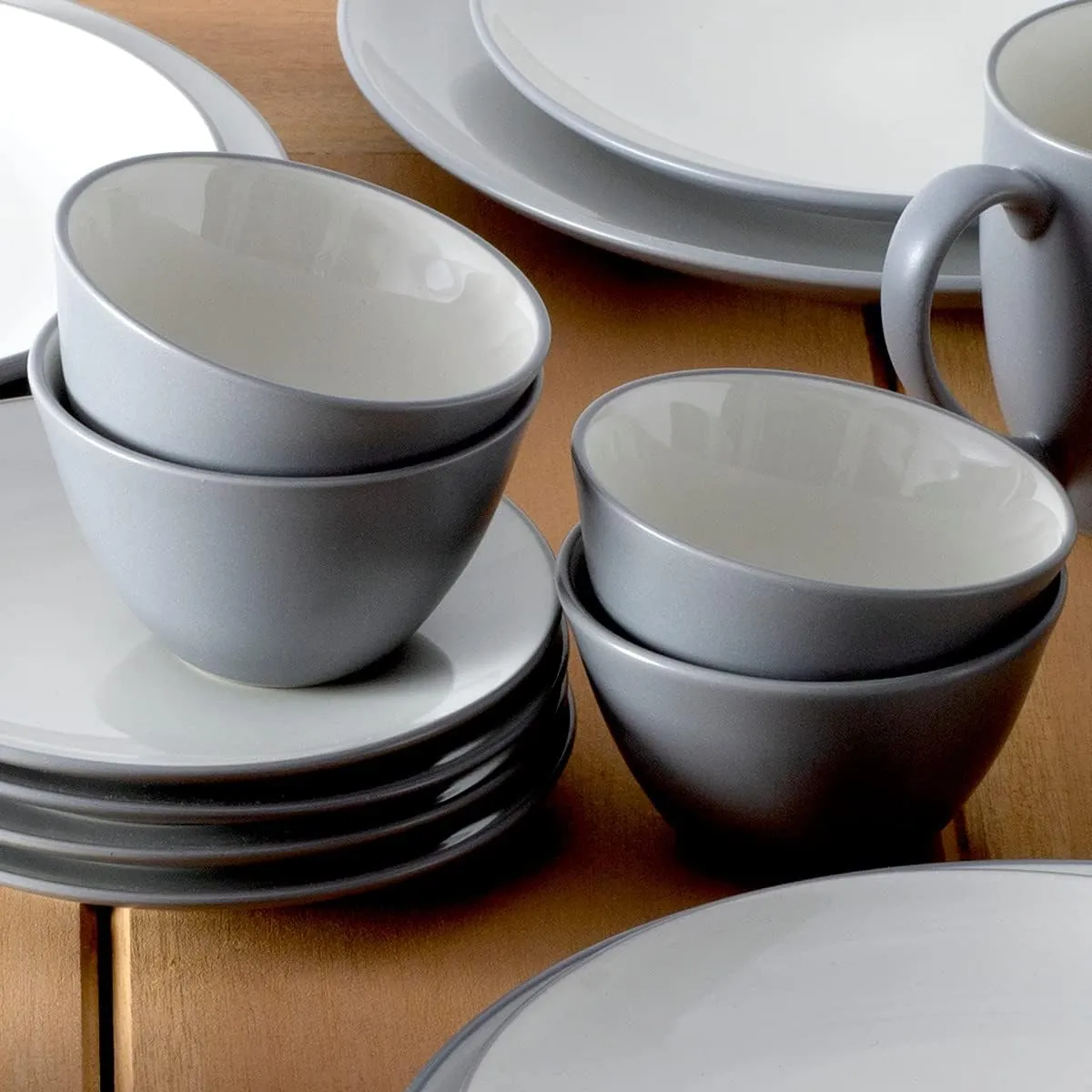 Noritake Colorwave Slate 20-Piece Dinnerware Set, Service for 4
