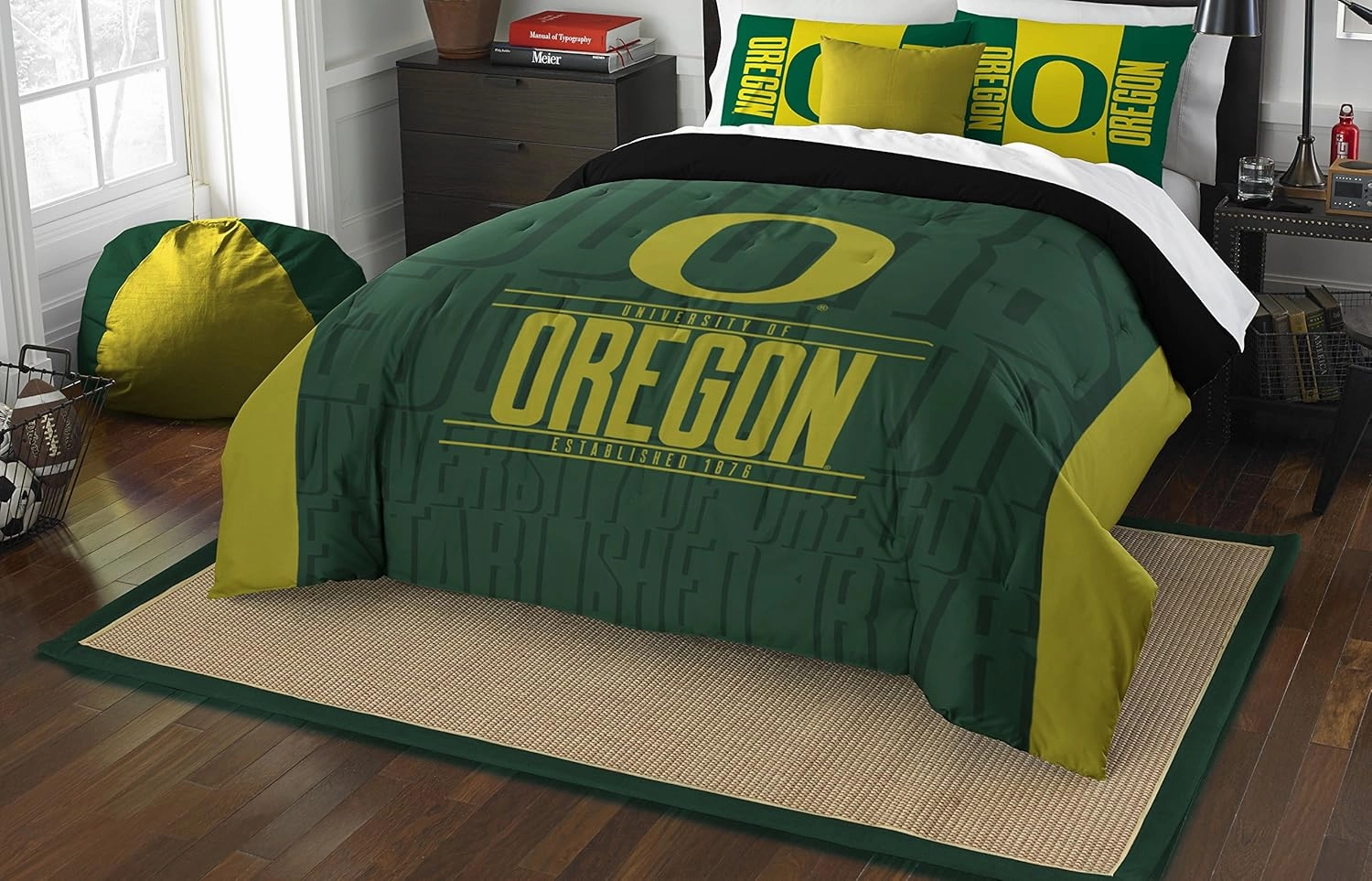 NORTHWEST NCAA Unisex Comforter and Sham Set