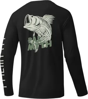Palmyth Fishing Shirts for Men Long Sleeve UPF 50  Sun Protection UV T Shirt Tee