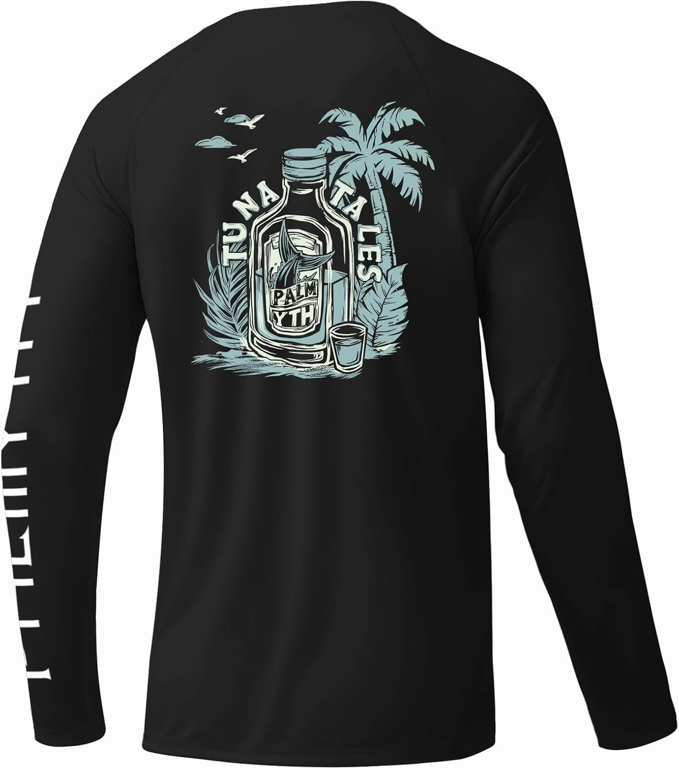 Palmyth Fishing Shirts for Men Long Sleeve UPF 50  Sun Protection UV T Shirt Tee