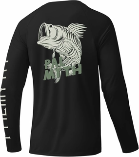 Palmyth Fishing Shirts for Men Long Sleeve UPF 50  Sun Protection UV T Shirt Tee