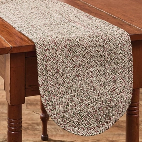 Park Designs Spice Bin Braided Ginger Table Runner 15" x 36"