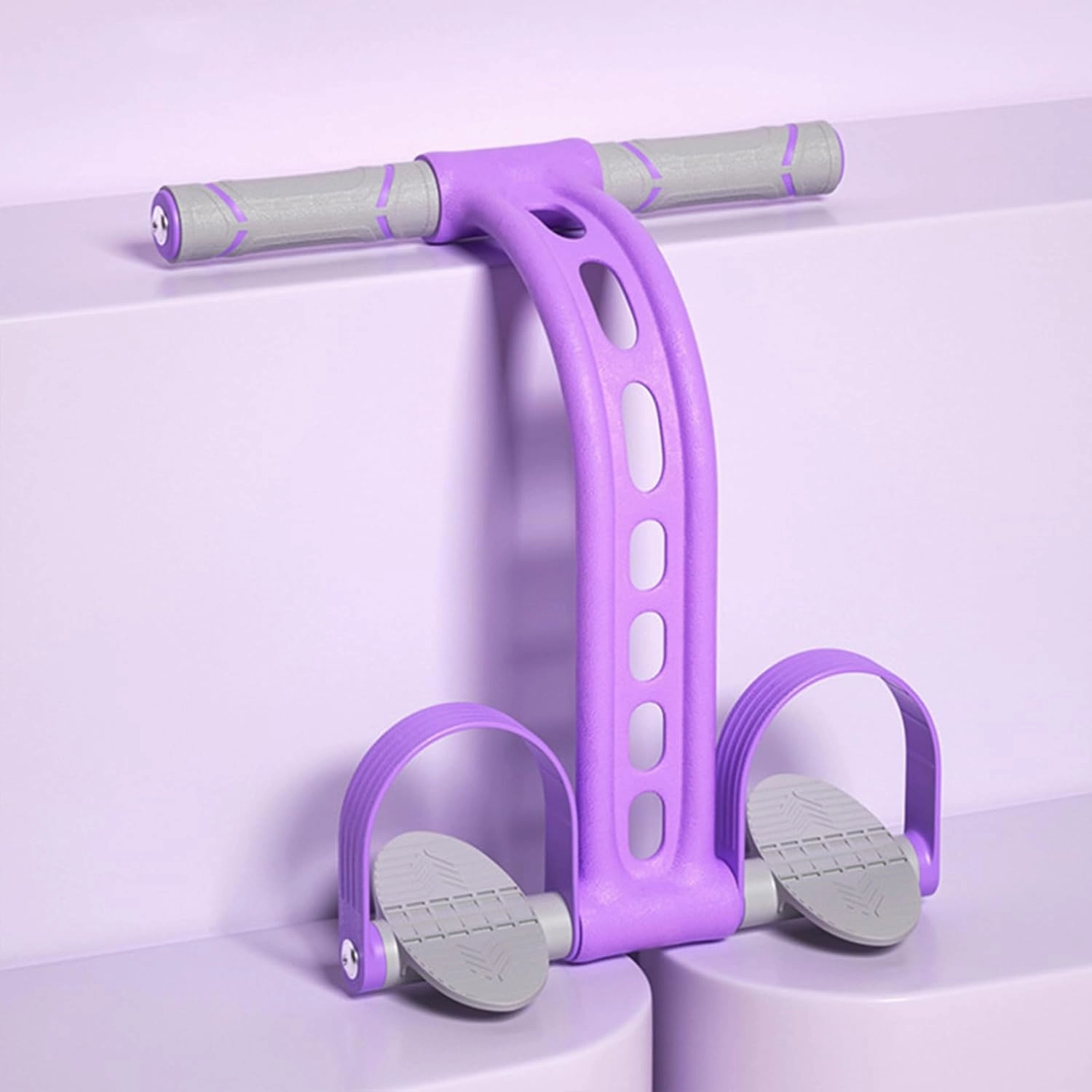 Pedal Resistance Band, Multifunction Yoga Workout Equipment, Sit-up Exercise at Home Gym Natural Latex Tension Rope Fitness Equipment, for Abdomen/Arm/Leg Stretching Slimming Training
