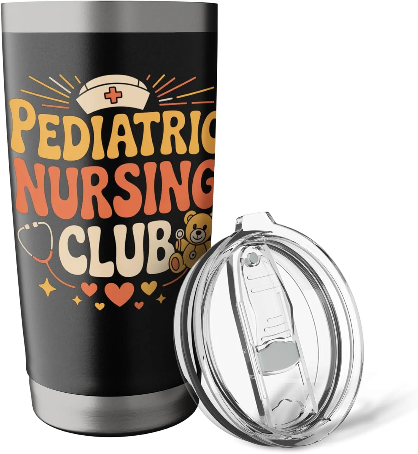 Pediatric Nursing Club Cute Care Team for Kids Stainless Steel Insulated Tumbler