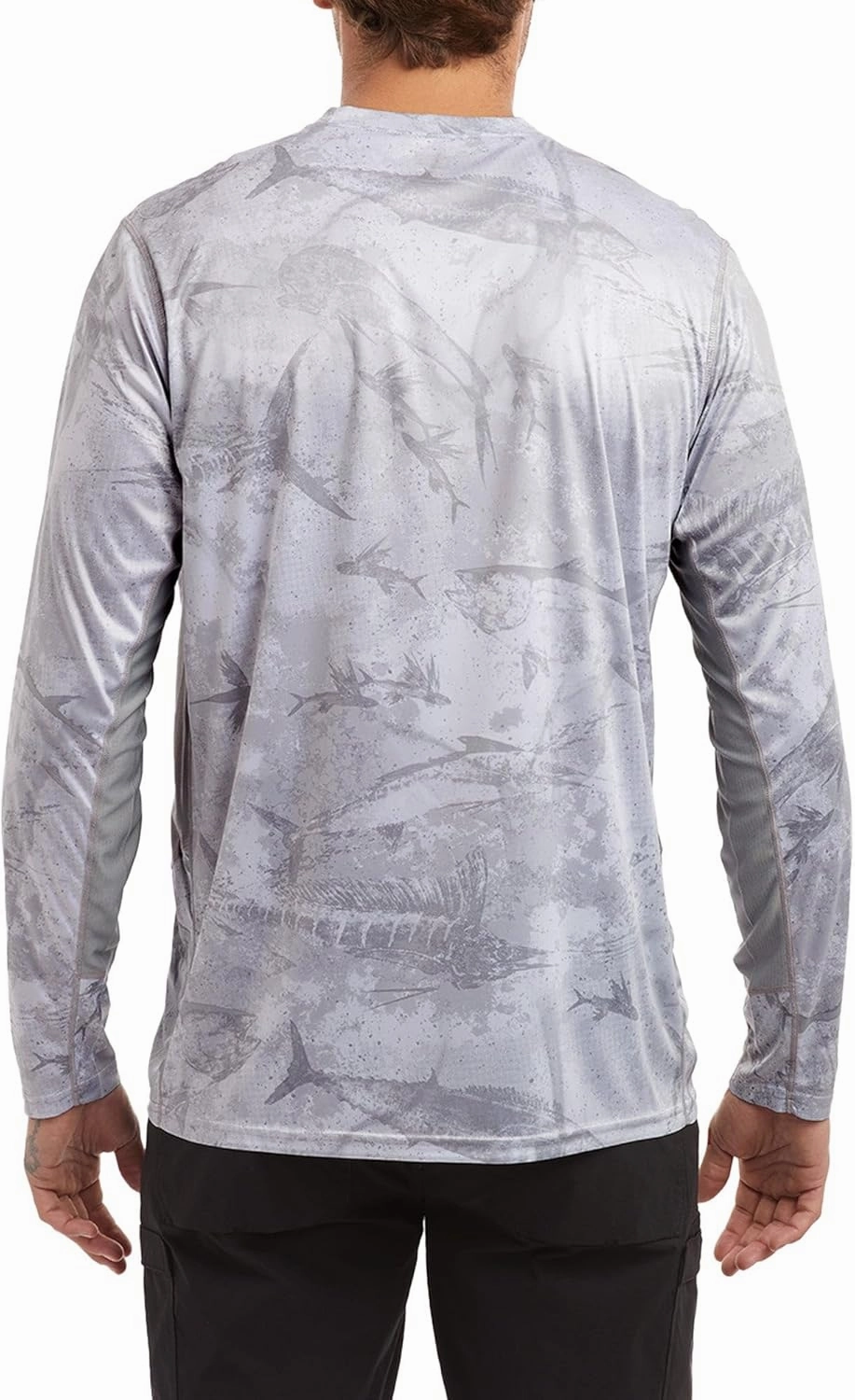 PELAGIC Men's Vaportek Fishing Shirt, Long Sleeve, UPF 50  Protection, Ventilated and Lightweight