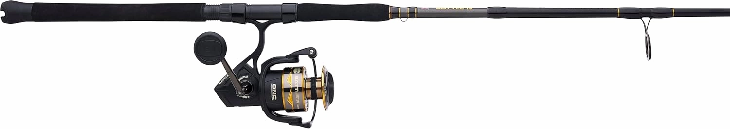 PENN Battle IV Spinning Reel and Fishing Rod Combo