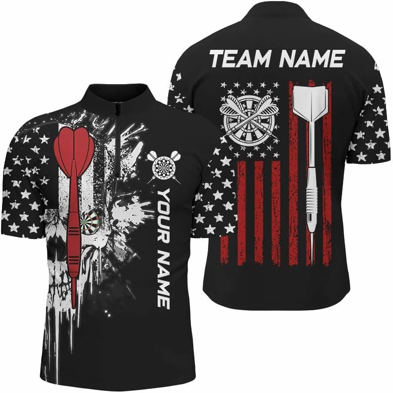 Personalized Dart Jersey, Dart Jerseys for Men, Dart Shirts, Dart Shirts for Men, Darts Board Yellow Fire