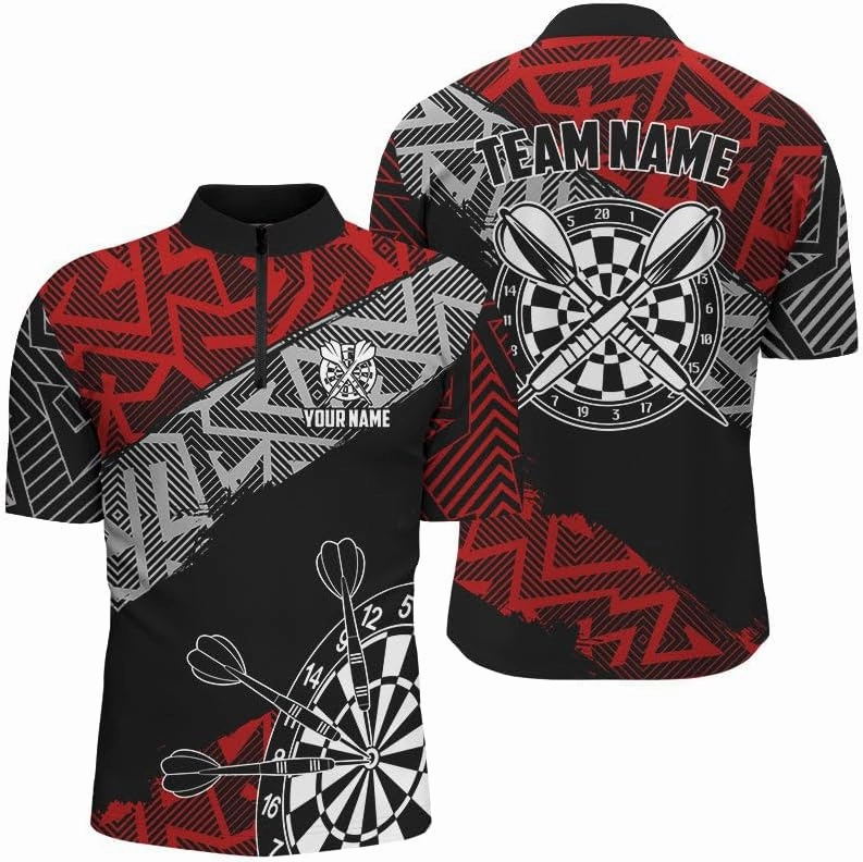Personalized Dart Jerseys for Men, Dart Shirts for Men, Darts Board Yellow Fire Custom Eagle Dart Shirts