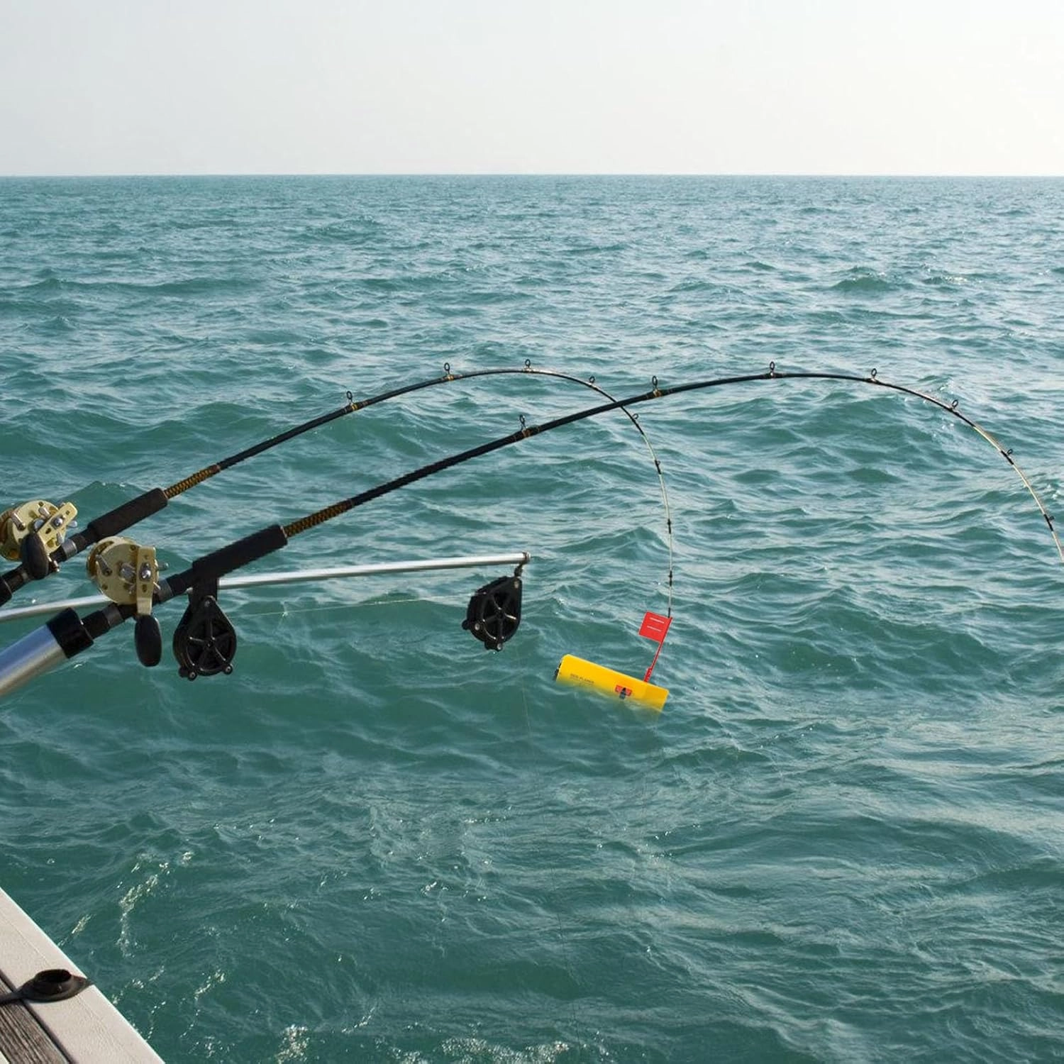 Planer Boards for Fishing Trolling Off Shore Crappie Planer Boards Kits with Flag, Fishing Tool Fishing in Line Side Clip Accessory for Inshore Offshore Trolling Dragging