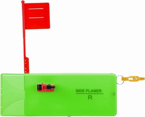 Planer Boards for Fishing Trolling Off Shore Crappie Planer Boards Kits with Flag, Fishing Tool Fishing in Line Side Clip Accessory for Inshore Offshore Trolling Dragging