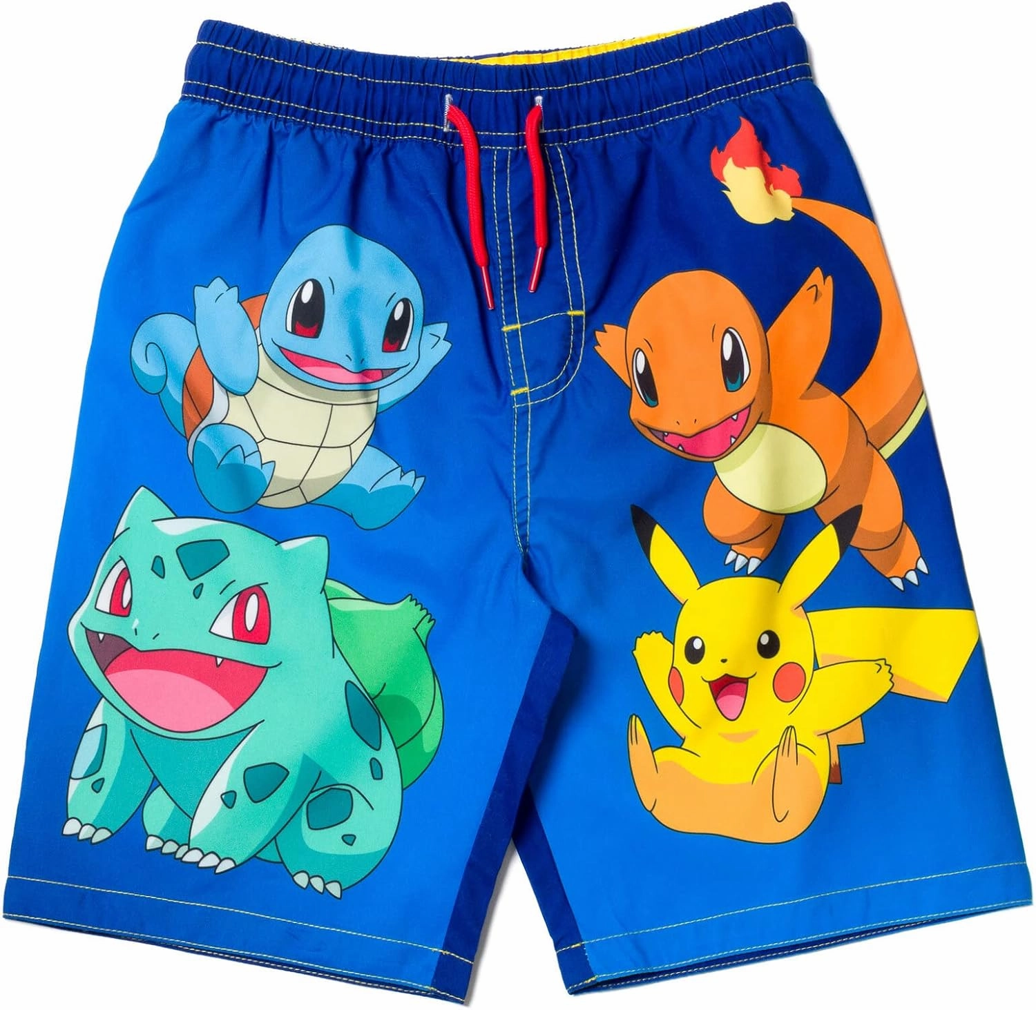 Pokemon UPF 50  Rash Guard and Swim Trunks Outfit Set Little Kid to Big Kid Sizes (4-14-16)