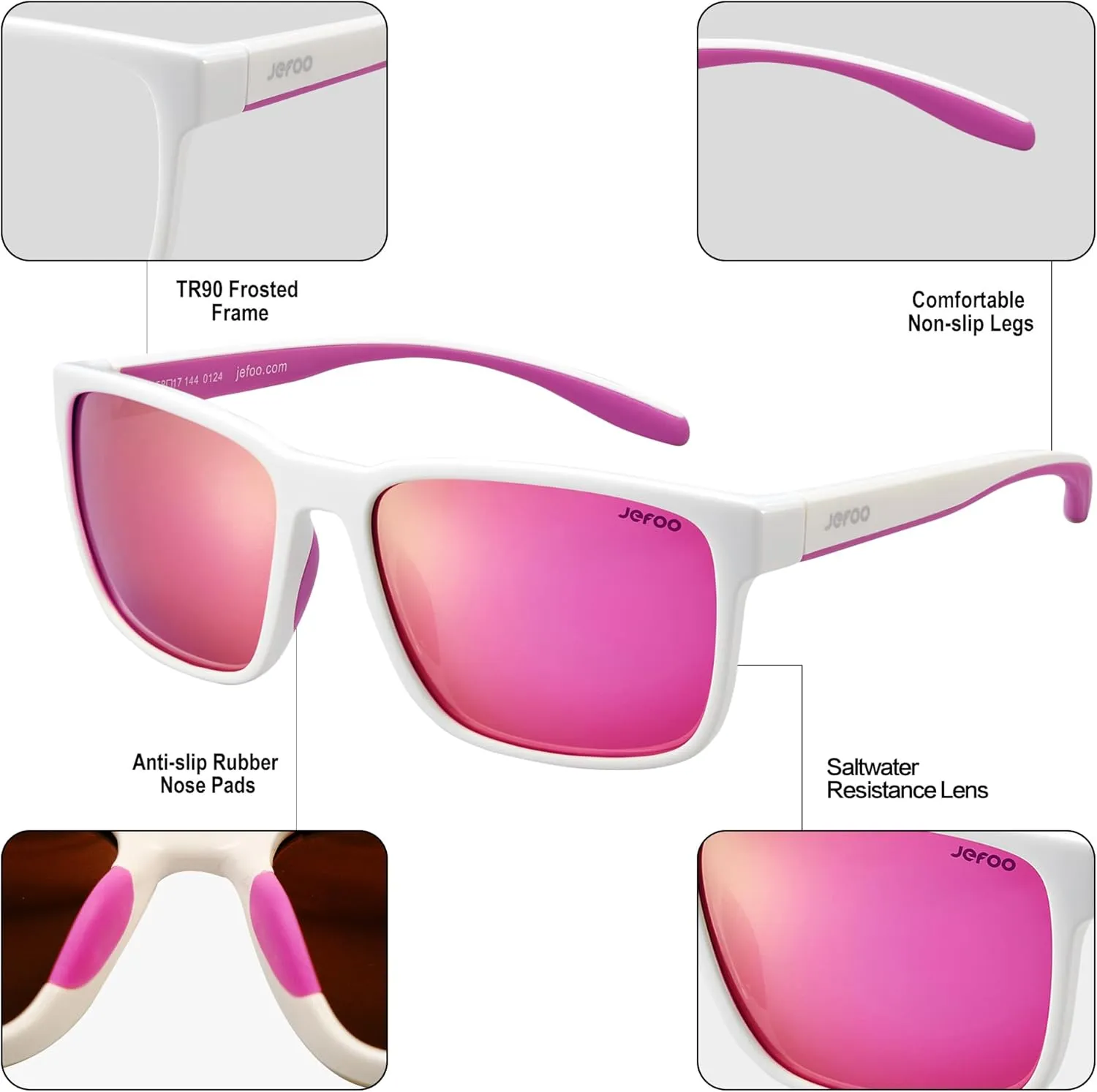 Polarized Fishing Sunglasses for Men Women Kayaking Surfing Driving Lightweight Sports Sun Glasses UV Protection