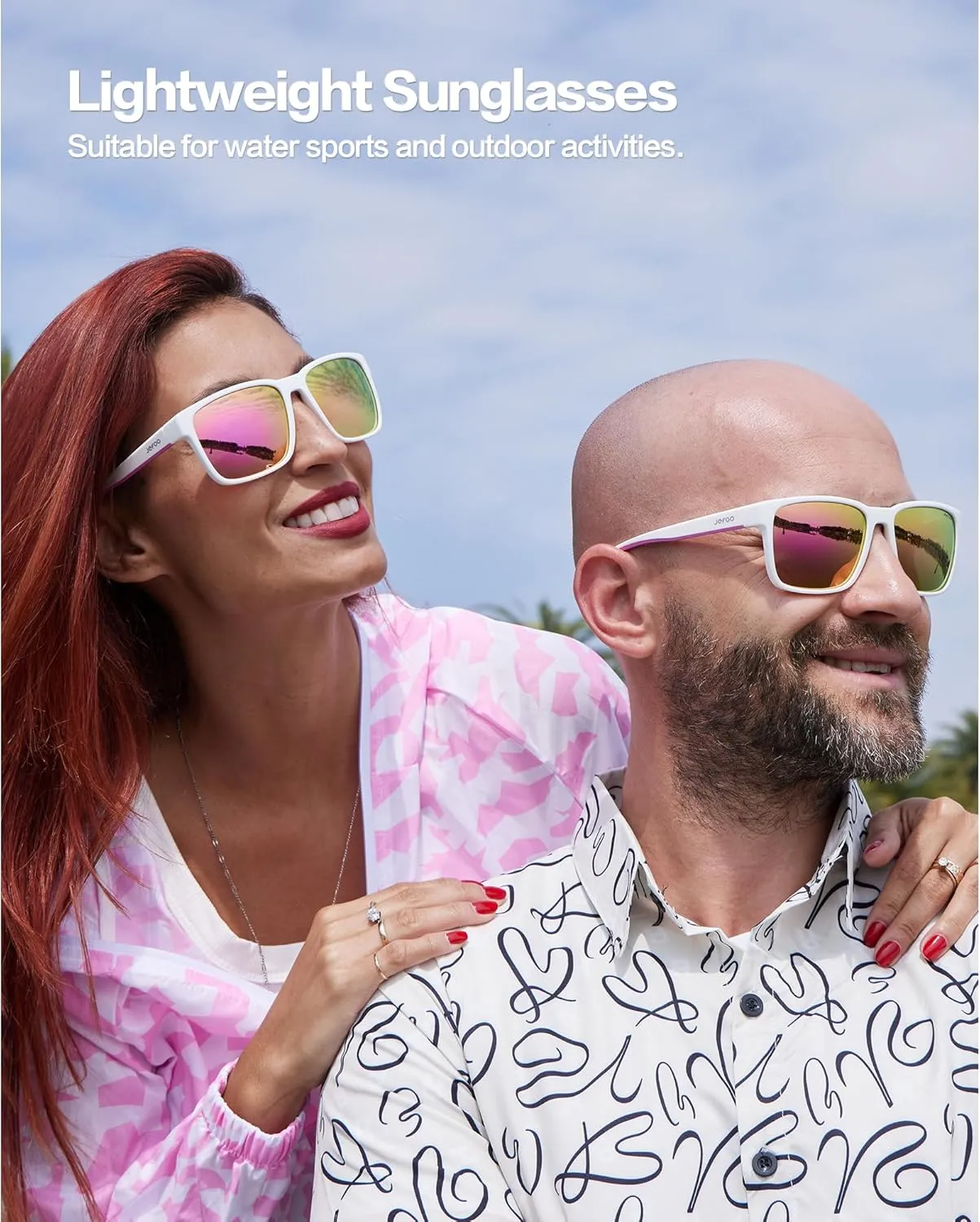 Polarized Fishing Sunglasses for Men Women Kayaking Surfing Driving Lightweight Sports Sun Glasses UV Protection