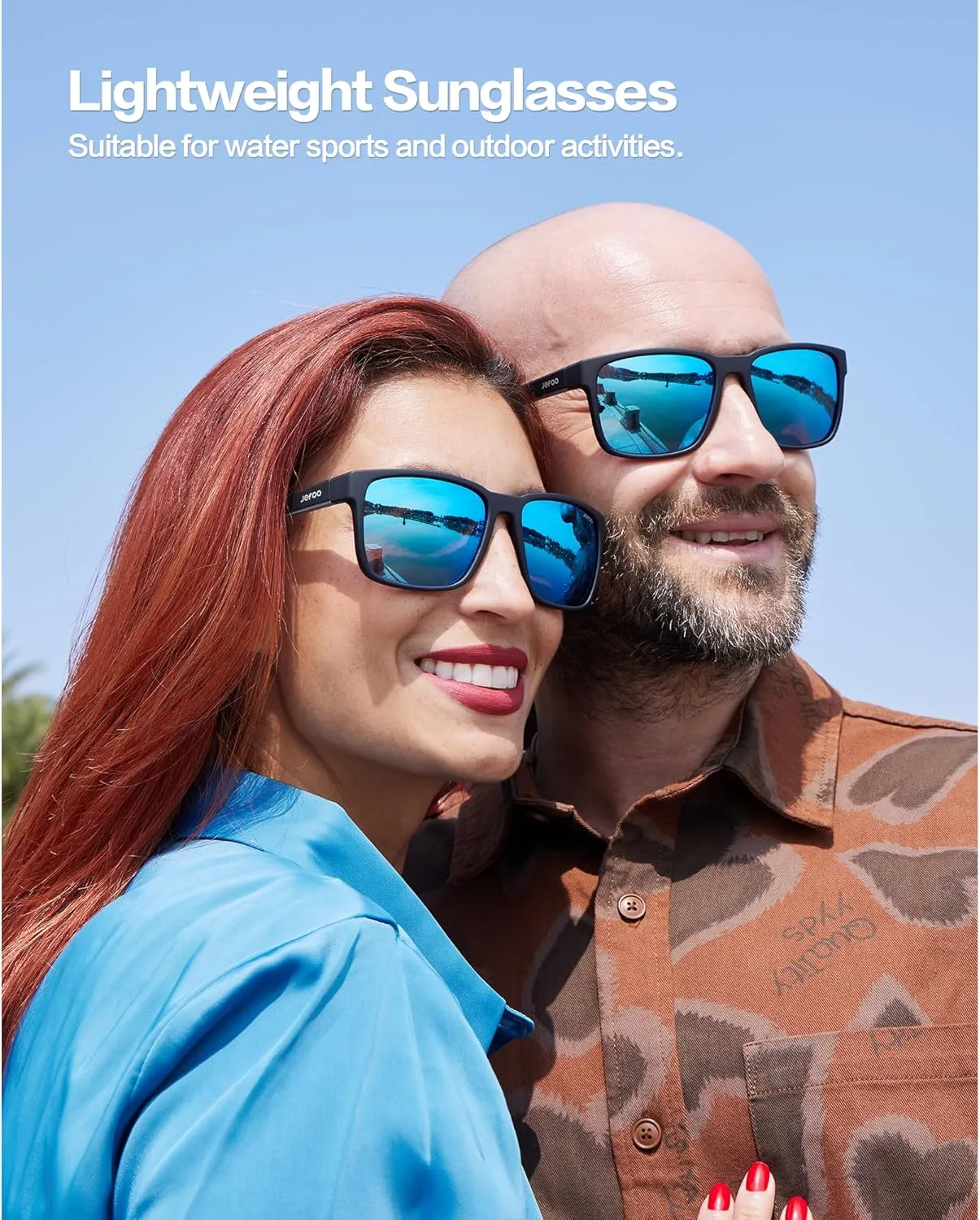 Polarized Fishing Sunglasses for Men Women Kayaking Surfing Driving Lightweight Sports Sun Glasses UV Protection