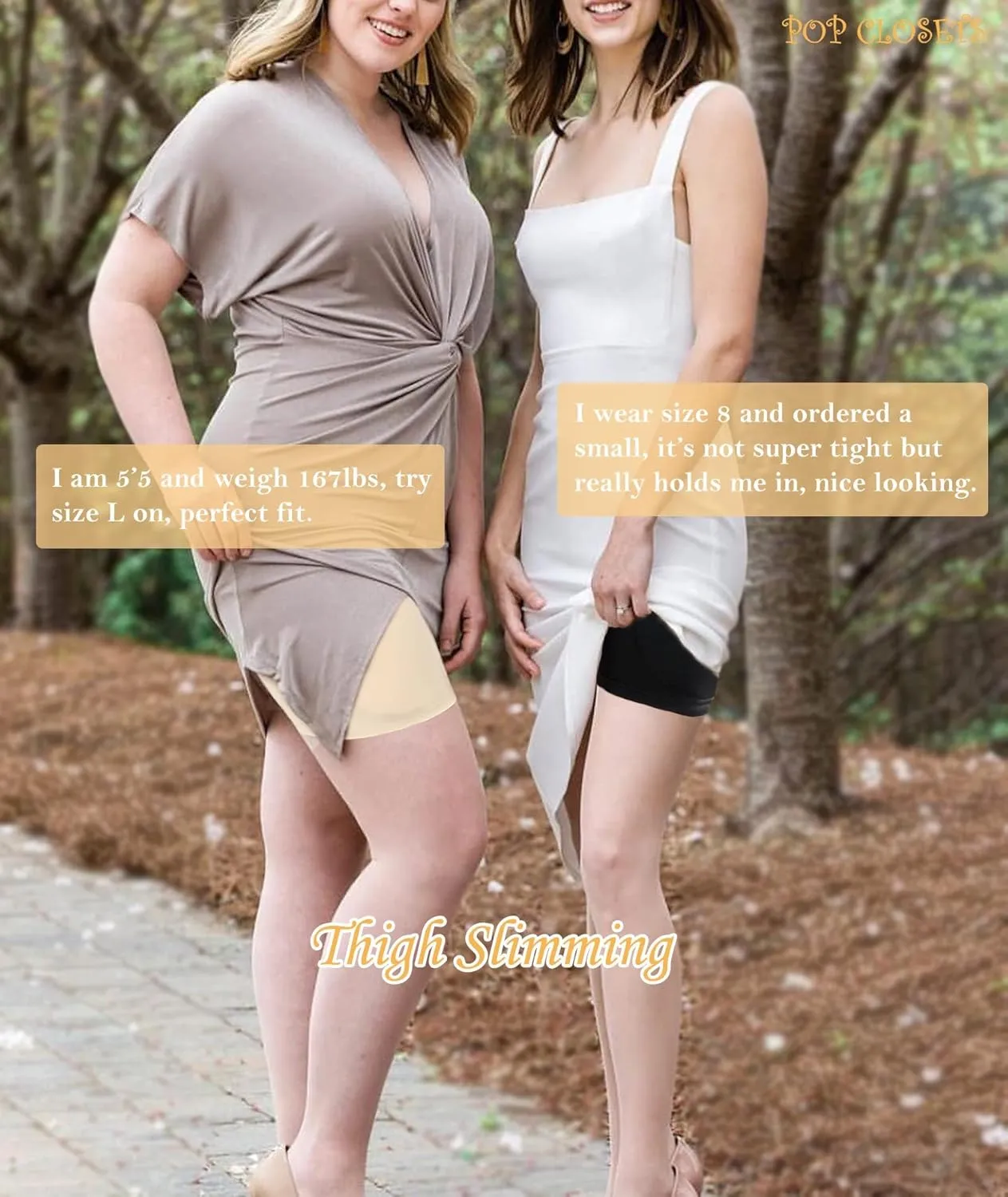 POP CLOSETS Hip Pads for Women Shapewear with Wrap Belt Hip Dip Pads Enhancer Butt Lifter Tummy Control Panties