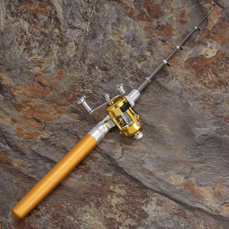 Portable Lightweight Pen Fishing Rod