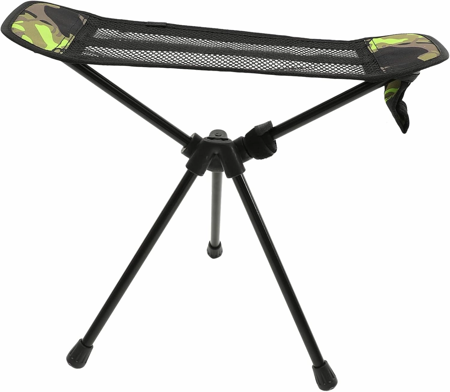 Portable Camping Chair Lightweight Foldable Stool for Fishing Hiking and Outdoor Activities Versatile Sturdy Design with Camouflage Footrests for Picnics and Travel
