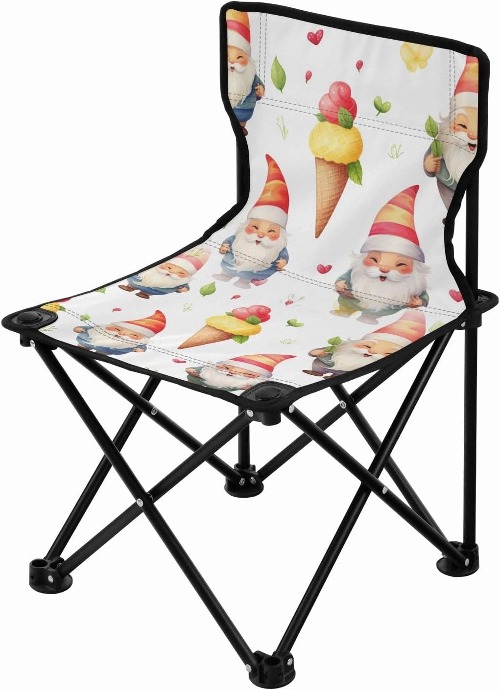 Portable Camping Folding Chairs Foldable Chair Small Gnome Dwarf Lightweight Backpacking Outdoor Outside Fishing