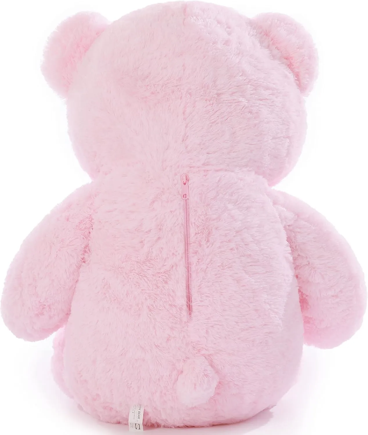 Poutmac Big Teddy Bear 55" Giant Pink Soft Stuffed Animals Cute Plush Toy for Girlfriend Women Kids for Valentine's Christmas Birthday